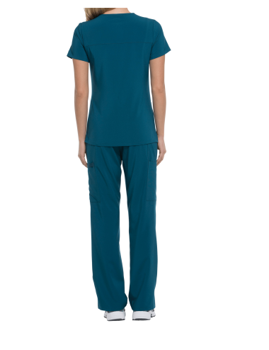 Tunique médicale femme cache cœur Dickies médical caribean vue 2
