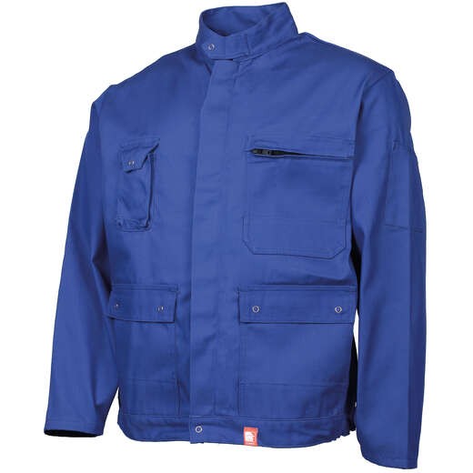 veste travail multipoches ideal plus uni bleu DMD