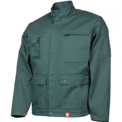 veste travail multipoches ideal plus uni vert US DMD