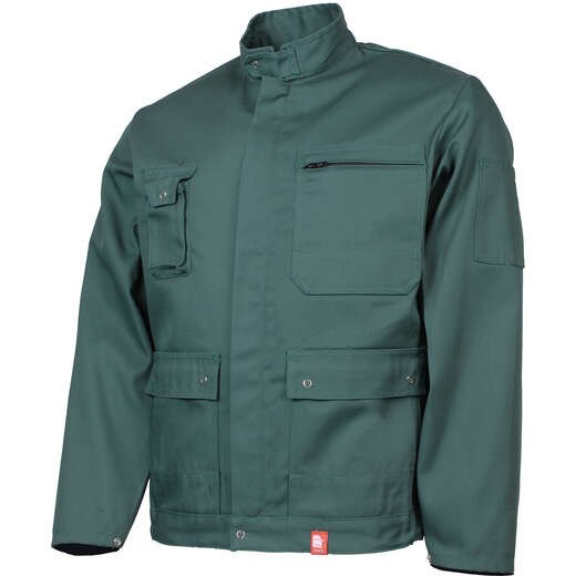 veste travail multipoches ideal plus uni vert US DMD