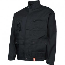veste travail multipoches ideal plus uni Noir DMD
