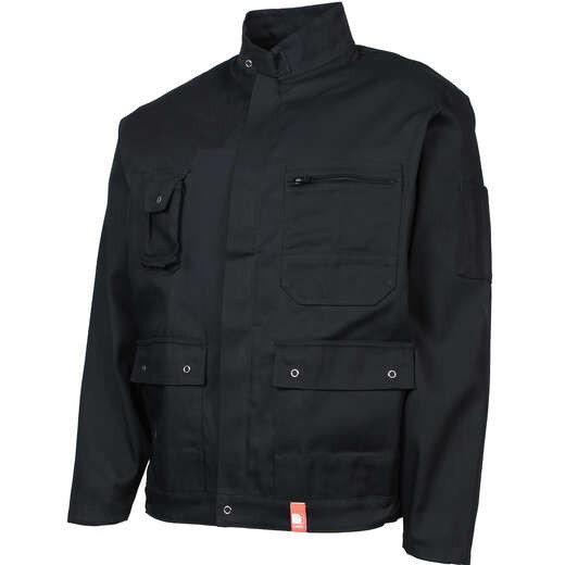 veste travail multipoches ideal plus uni Noir DMD