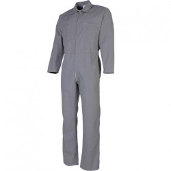 combinaison travail simple zip coton poly CP5 DMD gris