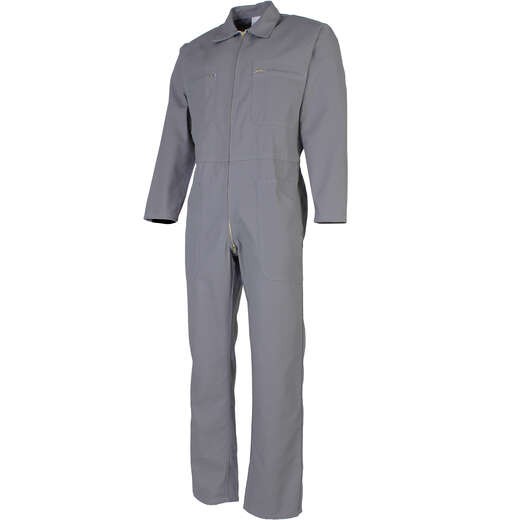 combinaison travail simple zip coton poly CP5 DMD gris