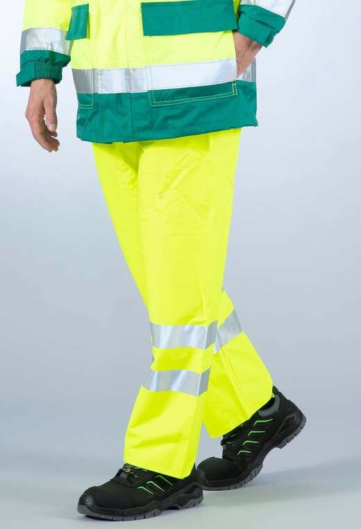 Pantalon pluie haute visibilite jaune sonomix DMD cotepro