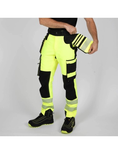 Pantalon haute visibilité unisexe Rocket – Nine Worths – Classe 1 EN ISO 20471