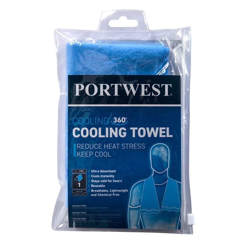 Serviette rafraichissante longue durée Portwest vue 1