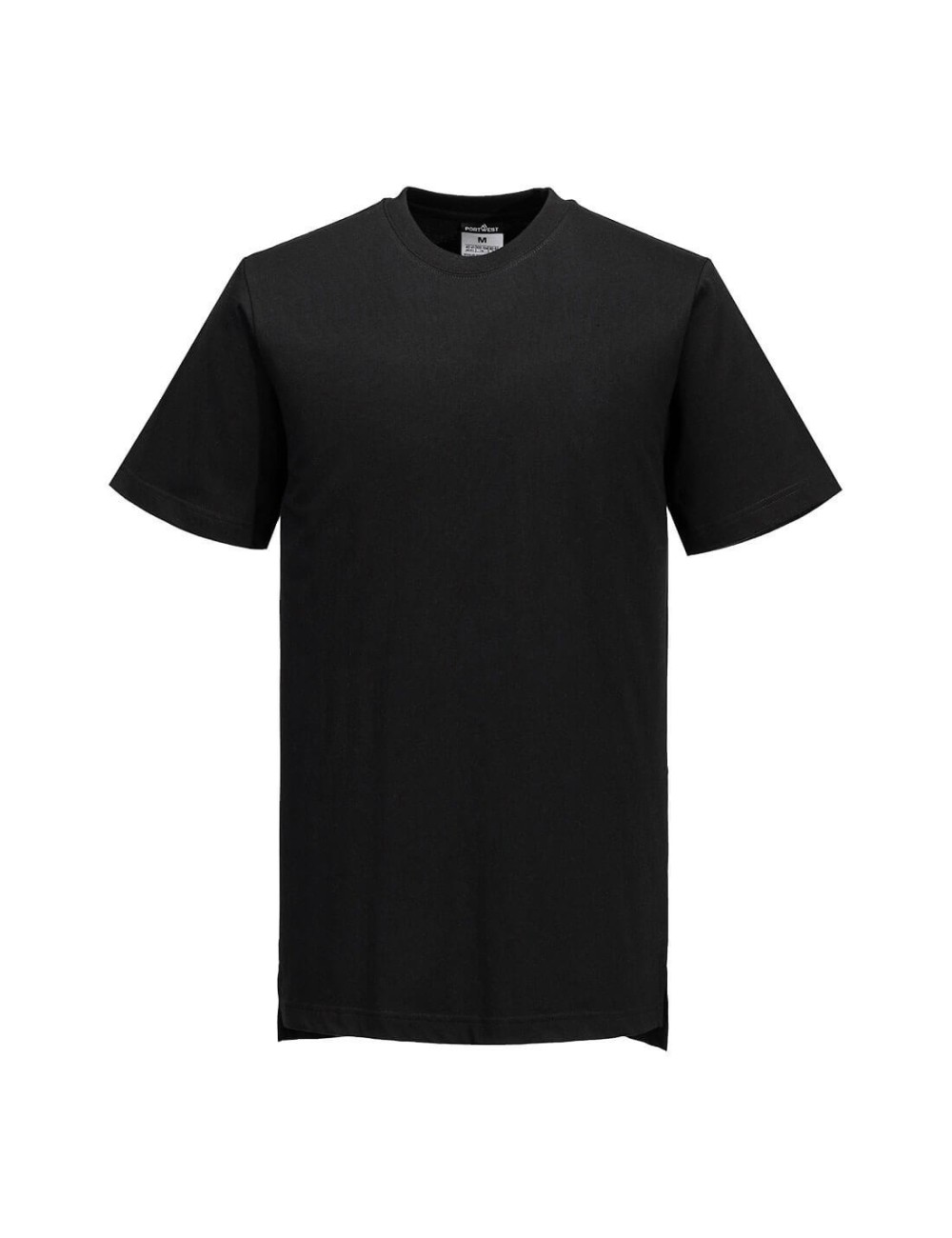 Tee shirt respirant coton mesh air Portwest noir face