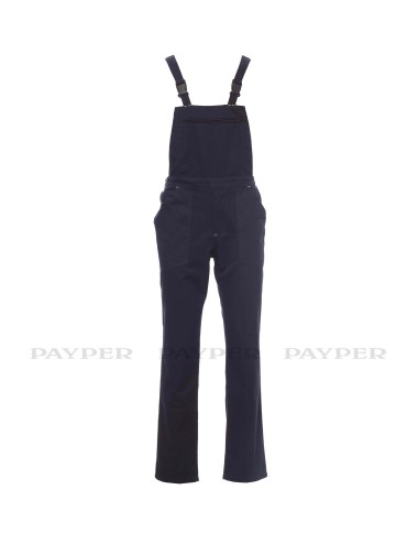 Salopette de travail coton Trolley Payper navy