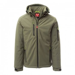 Veste softshell rembourrée Payper Creek Pad vert militaire