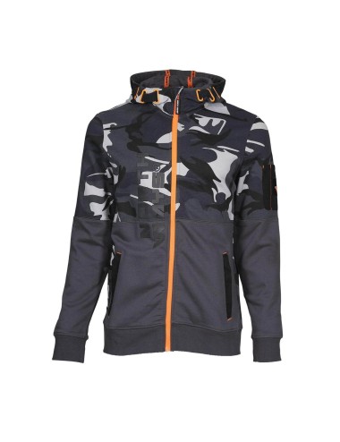 Gilet travail molleton renforcée Daro camo kaki North Ways vue 1
