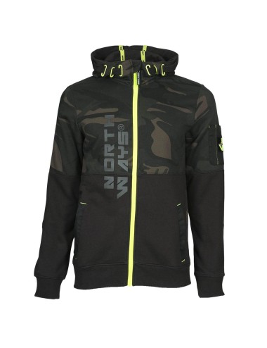 Gilet travail molleton renforcée Daro camo kaki North Ways vue 1