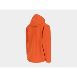 Veste softshell impermeable poseidon Herock orange vue 3