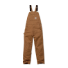 Salopette de travail Carhartt homme ultra résistante en toile duck