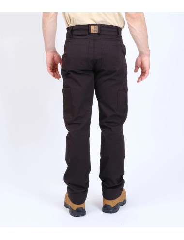 Pantalon travail style charpentier Fango Nine Worths noir vue 2