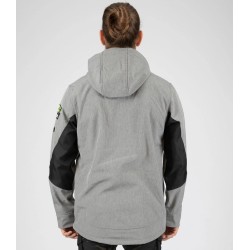 Veste softshell imperméable Borel Nine Worths gris vue 2