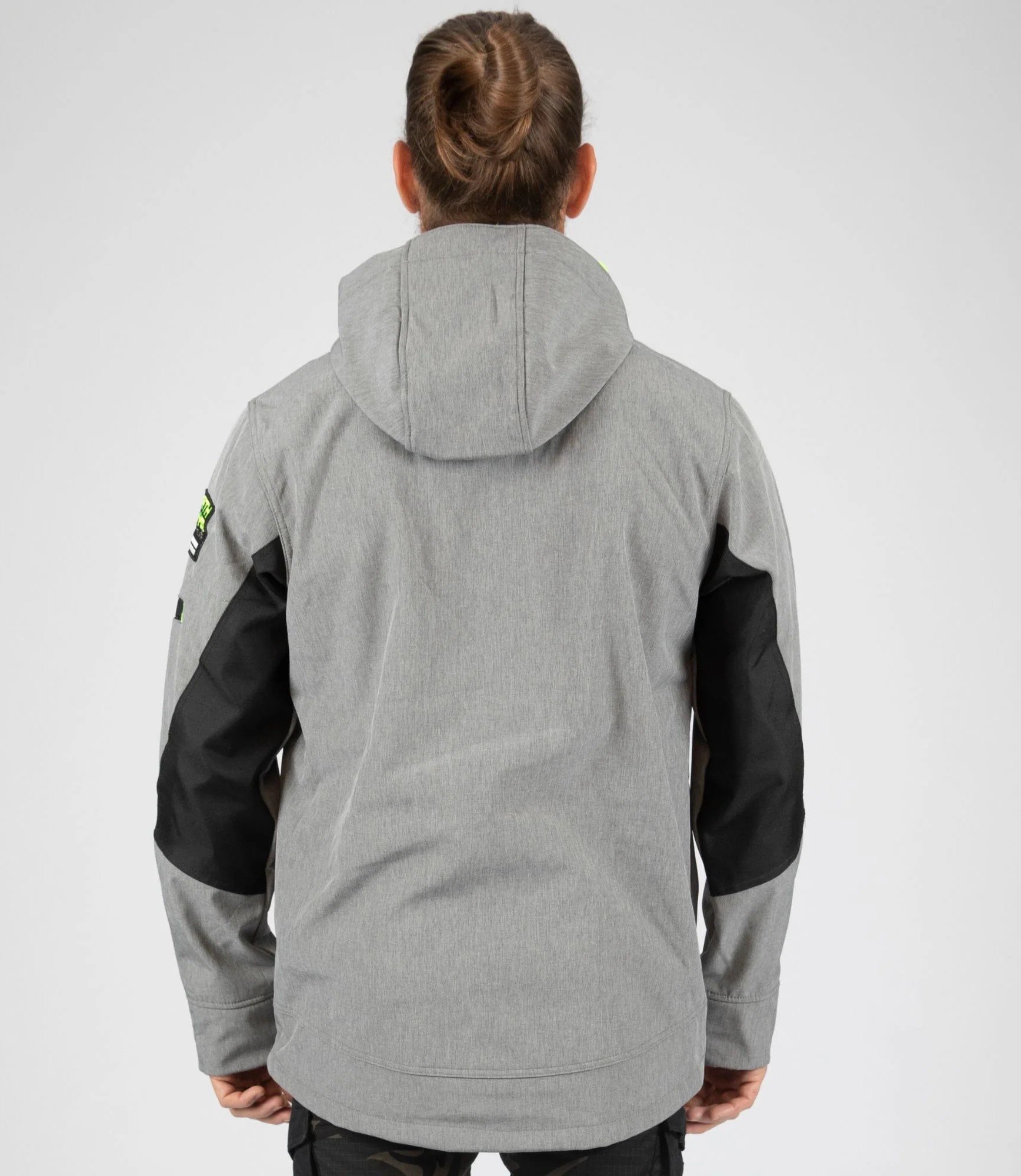 Veste softshell imperméable Borel Nine Worths gris vue 1
