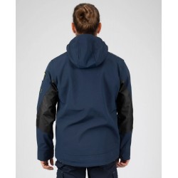 Veste softshell imperméable Borel Nine Worths navy vue 2