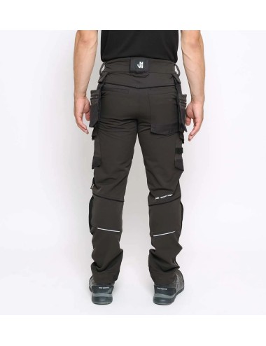 Pantalon travail stretch poche genoux Sarock Nine Worths vue 3