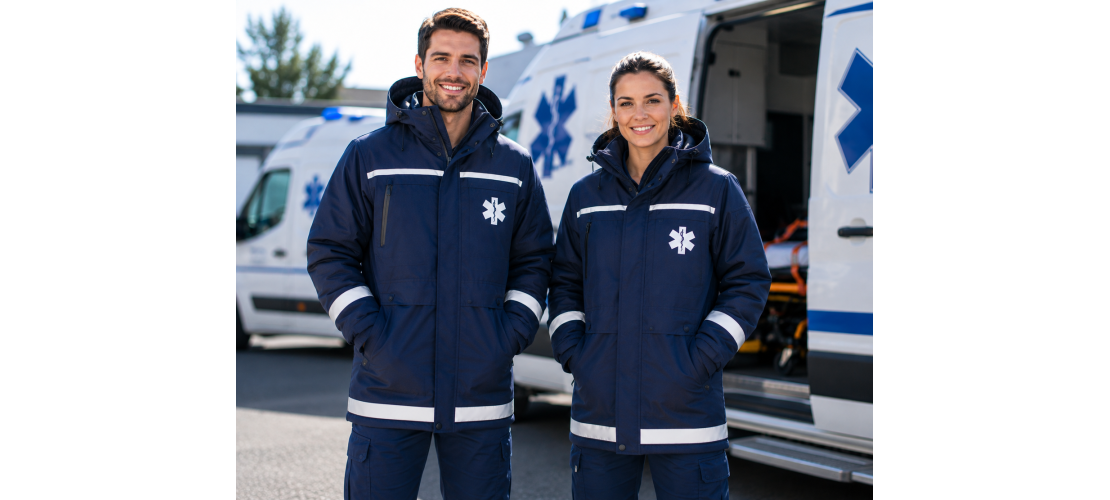 parka de travail ambulancier