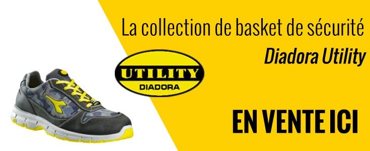 Vente en ligne : Chaussure de securite Diadora